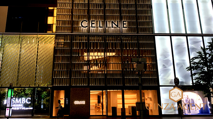 銀座　セリーヌ　CELINE